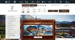 Desktop Screenshot of hotelkukucka.sk
